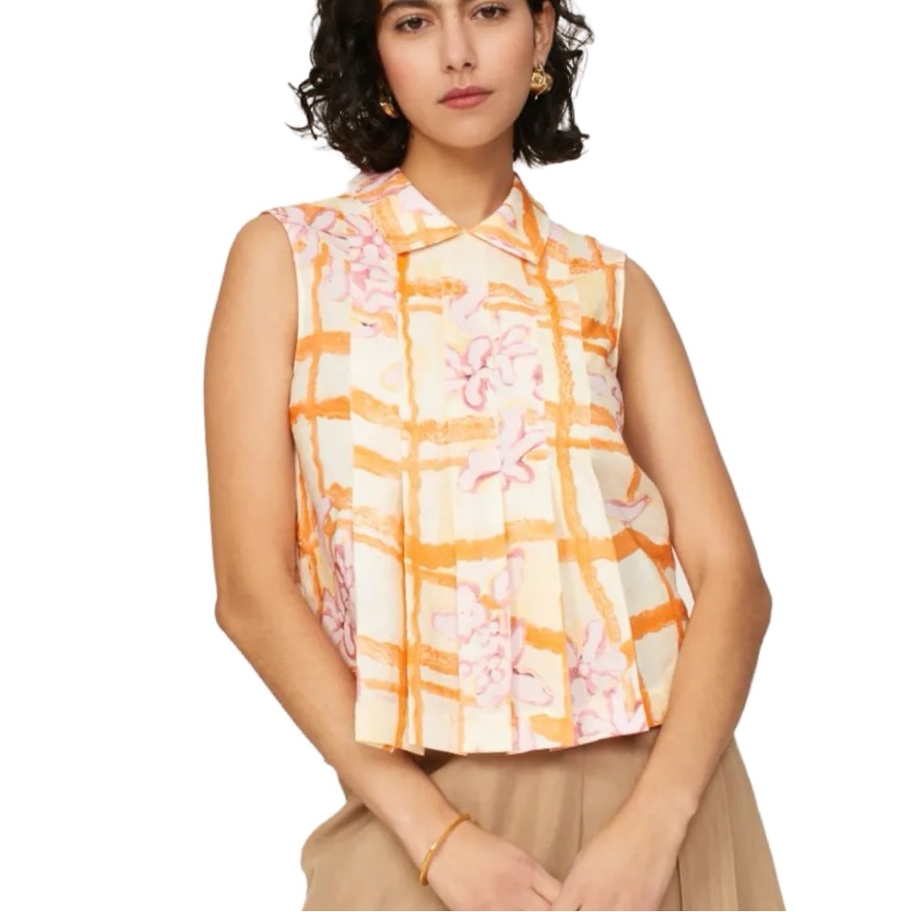 Marni floral printed blouse. EUC